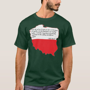 Het Citaat van Johannes Paulus II van de paus T-shirt