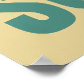 Het citaat van Karl Marx over democratie Poster (Hoek)