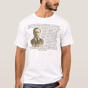 Het Citaat van Teddy Roosevelt T-shirt