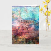 Het Citaat van Uplifting van Rumi over Energie en Kaart (Gele Bloem)