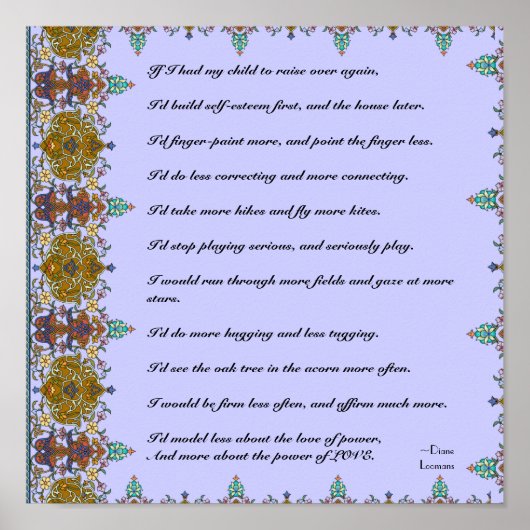 Het Citaat van Wise hoe te om het Poster van Kinde (Voorkant)