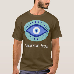 Het civiele oog beschermt uw energiebesparende hek t-shirt