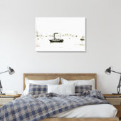 Het "Clermont"-pakket, het eerste stoompakket Canvas Afdruk (Insitu (Slaapkamer))