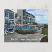 Het Cliff House, Cape Neddick, ik Briefkaart (Voorkant)