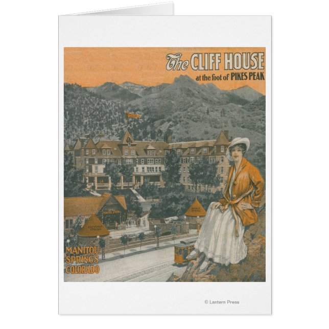 Het Cliff House & Pikes Peak (Voorkant)