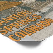 Het Cliff House & Pikes Peak Poster (Hoek)