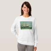 Het Clipperschip 'Highflyer', 1111 ton T-shirt (Voorkant volledig)