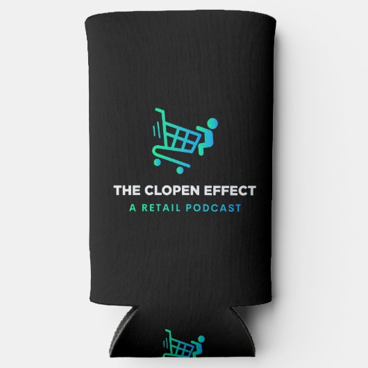 Het Clopen-effect Seltzer Blikjeskoeler (Voorkant)