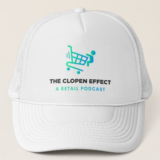 Het Clopen-effect Trucker Pet (Voorkant)
