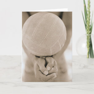 Het Close-up van het volleyball Kaart