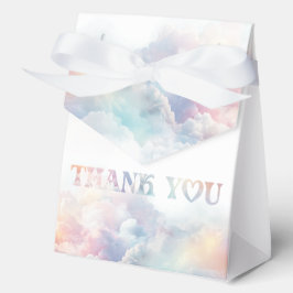 Het Cloud Nine Rainbow Fluffy Cloud Baby shower Bedankdoosjes