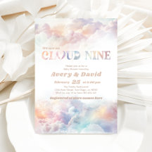 Het Cloud Nine Rainbow Fluffy Cloud Baby shower