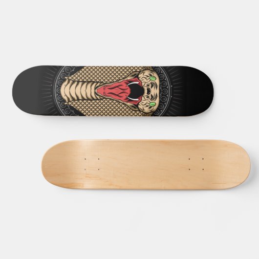 Het Cobra-hoofd Skateboard (Horizontaal)