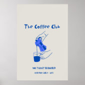 Het Coffee Club Poster (Voorkant)