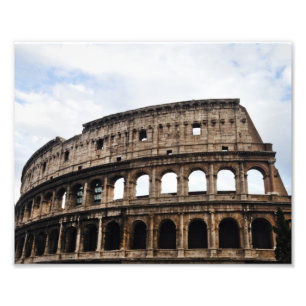 Het coliseum foto afdruk