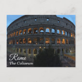 Het Coliseum in Rome, Italië in Dusk - Briefkaart (Voorkant)