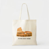 Het Coliseum Rome, Italië, gepersonaliseerd ontwer Tote Bag (Voorkant)