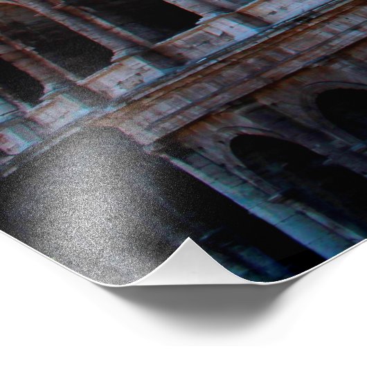 Het Coliseum van het Oude Rome Foto Afdruk (Hoek)