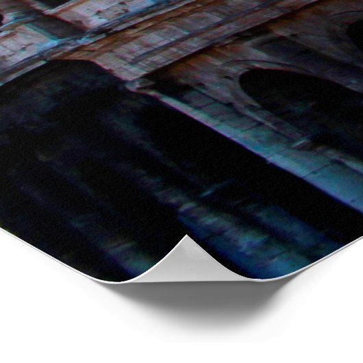 Het Coliseum van het Oude Rome Poster (Hoek)