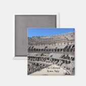 Het Coliseum van Rome, Italië Magneet (Voorkant / Achterkant)