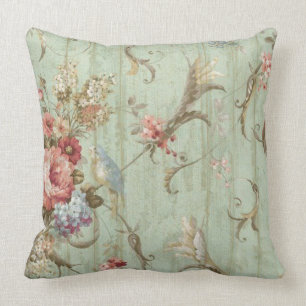 Het Collectie Blue Bird French Cottage Bed Room Kussen