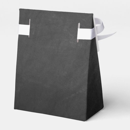 Het Collectie Chalkboard en Lace Wedding Bedankdoosjes (Achterkant)