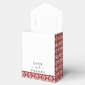 Het Collectie Glitter Damask Las Vegas Wedding Bedankdoosjes (Geopend)