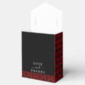 Het Collectie Glitter Damask Las Vegas Wedding Bedankdoosjes (Geopend)