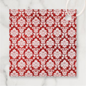 Het Collectie Glitter Damask Las Vegas Wedding Bedankjes Labels (Achterkant)