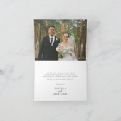 Het Collectie Glitter Damask Las Vegas Wedding Bedankkaart (Binnen)