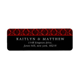 Het Collectie Glitter Damask Las Vegas Wedding Etiket