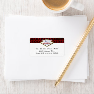 Het Collectie Glitter Damask Las Vegas Wedding Etiket