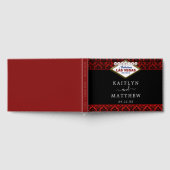 Het Collectie Glitter Damask Las Vegas Wedding Gastenboek (Volledig)