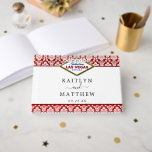 Het Collectie Glitter Damask Las Vegas Wedding Gastenboek<br><div class="desc">Geniet in stijl met dit stijlvolle en zeer trendy huwelijksboek. Het ontwerp is gemakkelijk te personaliseren met uw speciale gebeurtenisformulering en uw gasten zullen enthousiast zijn wanneer zij dit geweldige guestbook zien.</div>
