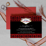 Het Collectie Glitter Damask Las Vegas Wedding Informatiekaartje<br><div class="desc">Geniet in stijl met deze stijlvolle en zeer trendy trouwrecepten. Dit ontwerp is gemakkelijk te personaliseren met uw speciale gebeurtenisformulering en uw gasten zullen enthousiast zijn wanneer zij deze geweldige kaarten ontvangen.</div>