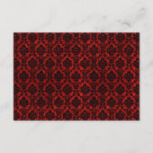 Het Collectie Glitter Damask Las Vegas Wedding Informatiekaartje (Achterkant)