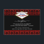 Het Collectie Glitter Damask Las Vegas Wedding Informatiekaartje<br><div class="desc">Geniet in stijl met deze stijlvolle en zeer trendy trouwrecepten. Dit ontwerp is gemakkelijk te personaliseren met uw speciale gebeurtenisformulering en uw gasten zullen enthousiast zijn wanneer zij deze geweldige kaarten ontvangen.</div>