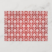 Het Collectie Glitter Damask Las Vegas Wedding Informatiekaartje (Achterkant)