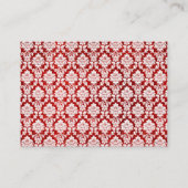 Het Collectie Glitter Damask Las Vegas Wedding Informatiekaartje (Achterkant)
