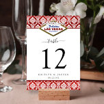 Het Collectie Glitter Damask Las Vegas Wedding Kaart<br><div class="desc">Viel in stijl met deze stijlvolle en zeer trendy trouwlijstnummerkaarten. Dit ontwerp is gemakkelijk te personaliseren met uw speciale gebeurtenisformulering en uw gasten zullen enthousiast zijn wanneer zij deze geweldige tabelnummers zien. *** HOE MOET U BESTELLEN *** Gelieve elke tabelnummerkaart aan te passen en toe te voegen aan uw karretje,...</div>