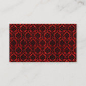 Het Collectie Glitter Damask Las Vegas Wedding Plaatskaartje (Achterkant)