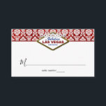 Het Collectie Glitter Damask Las Vegas Wedding Plaatskaartje<br><div class="desc">Viel in stijl met deze stijlvolle en zeer trendy trouwtafel plaatskaarten. Dit ontwerp is gemakkelijk te personaliseren met uw speciale gebeurtenisformulering en uw gasten zullen enthousiast zijn wanneer zij deze geweldige plaatskaarten zien.</div>