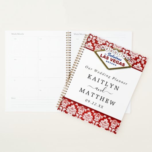 Het Collectie Glitter Damask Las Vegas Wedding Planner (Display)