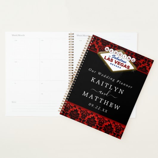 Het Collectie Glitter Damask Las Vegas Wedding Planner (Display)