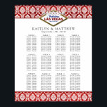 Het Collectie Glitter Damask Las Vegas Wedding Poster<br><div class="desc">Geniet in stijl met een stijlvolle en zeer trendy trouwtafel-spreidingskaart. Dit ontwerp is gemakkelijk te personaliseren met uw speciale gebeurtenisformulering en uw gasten zullen enthousiast zijn wanneer zij deze geweldige grafiek zien.</div>