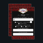 Het Collectie Glitter Damask Las Vegas Wedding RSVP Kaartje<br><div class="desc">Vier in stijl met deze moderne en zeer trendy bruiloft RSVP kaarten. Dit ontwerp is gemakkelijk te personaliseren met uw speciale eventformulering en uw gasten zullen opgetogen zijn wanneer zij deze fabelachtige antwoordkaarten ontvangen. Overeenkomende bruidsartikelen zijn te vinden in het collectie.</div>