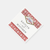 Het Collectie Glitter Damask Las Vegas Wedding Servet (Hoek)