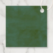 Het Collectie Greenery & Gold Wedding Bedankjes Labels (Achterkant)