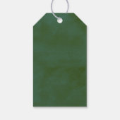 Het Collectie Greenery & Gold Wedding Cadeaulabel (Achterkant)