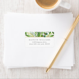 Het Collectie Greenery & Gold Wedding Etiket